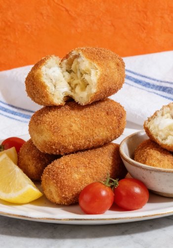 Receta Croquetas de bacalao a la portuguesa