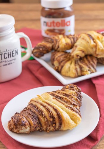 Receta Brioches rapidísimos con Nutella
