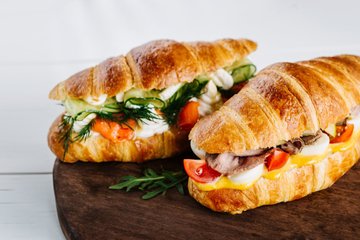 Receta Cruasanes salados