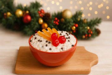 Receta Cuccìa de Santa Lucía (dulce siciliano de trigo y ricotta)