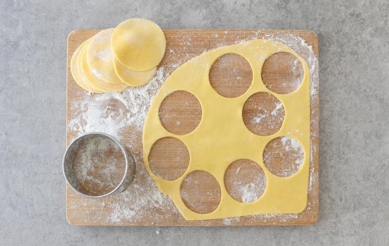 Cupcakes de lasaña: paso 4