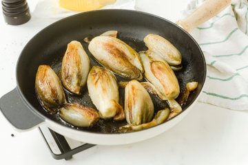 Receta Endibias a la sartén