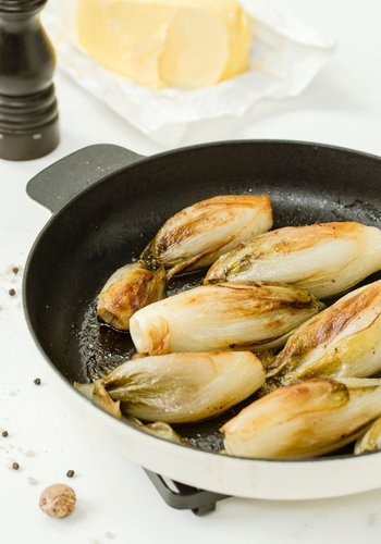 Receta Endibias a la sartén