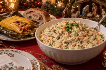 Receta Ensalada de gallina venezolana