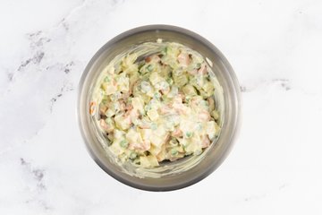 Preparación de la ensaladilla rusa: foto 9