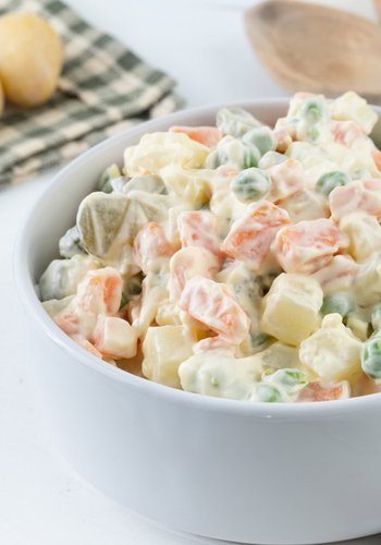 Receta Ensaladilla rusa a la italiana: la receta original