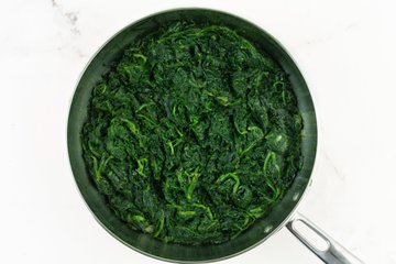 Espinacas con queso
