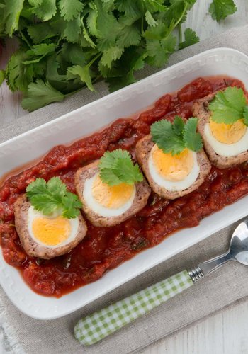 Receta Falsomagro (rollo de ternera relleno siciliano)