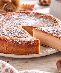 Receta Tarta tierna de castañas