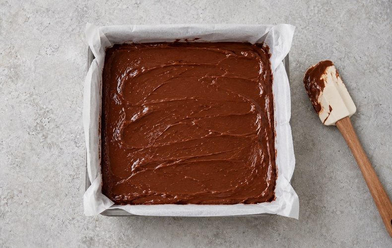 Fudge de chocolate: paso 3