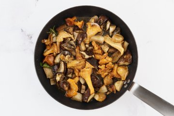 Preparación de los funghi trifolati, foto 3