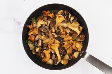 Preparación de los funghi trifolati, foto 5