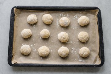 Galletas blandas de jengibre glaseadas: paso 2