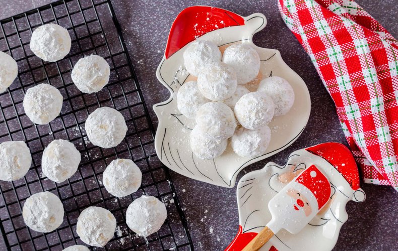 Galletas bolas de nieve