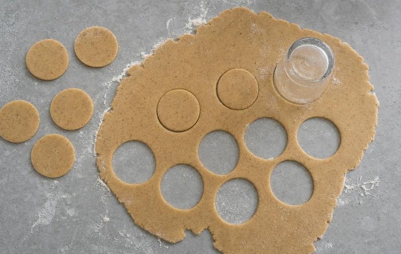 Galletas con forma de reno: paso 4