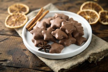 Receta Galletas cubiertas de chocolate