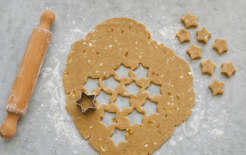 Galletas cubiertas de chocolate: paso 4