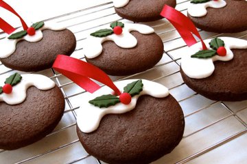 Receta Galletas de cacao para colgar en el árbol