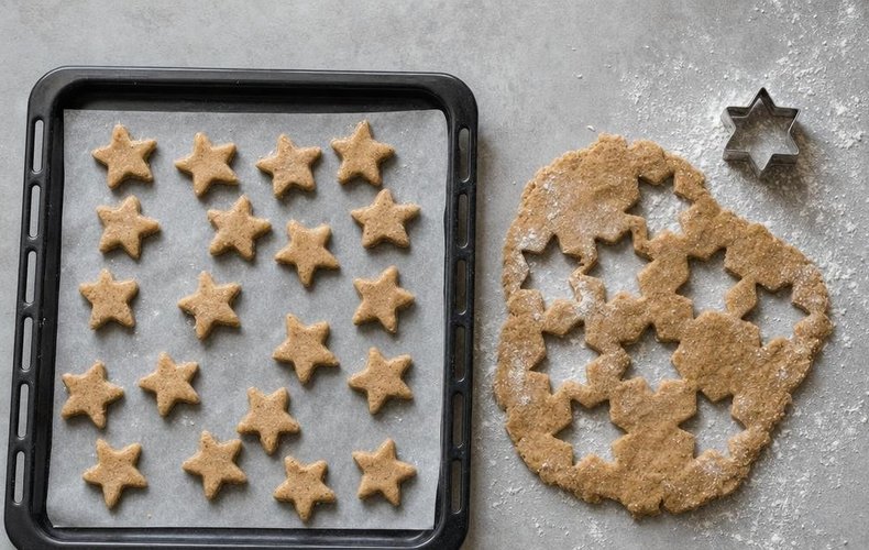 Galletas de miel: paso 2