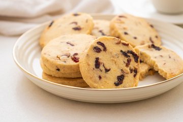 Receta Galletas de nueces y arándanos