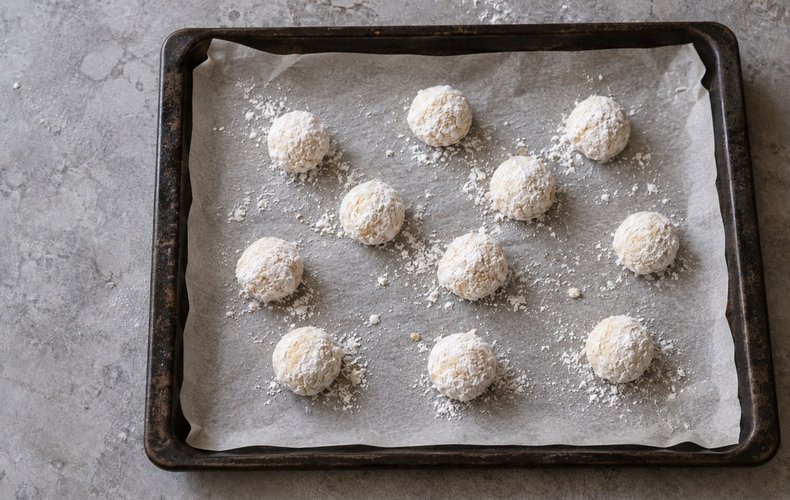 Galletas de prosecco: paso 3