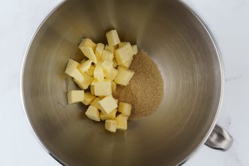 Preparación de las galletas Linzer, foto 1