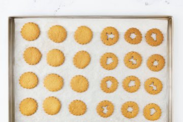 Preparación de las galletas Linzer, foto 15