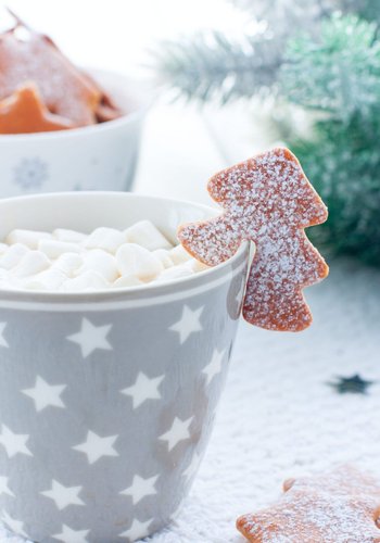 Receta Galletas navideñas para taza