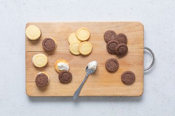 Galletas Ringo caseras: paso 7