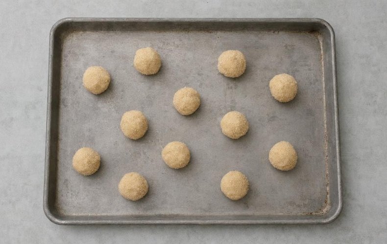 Galletas snickerdoodles: paso 5