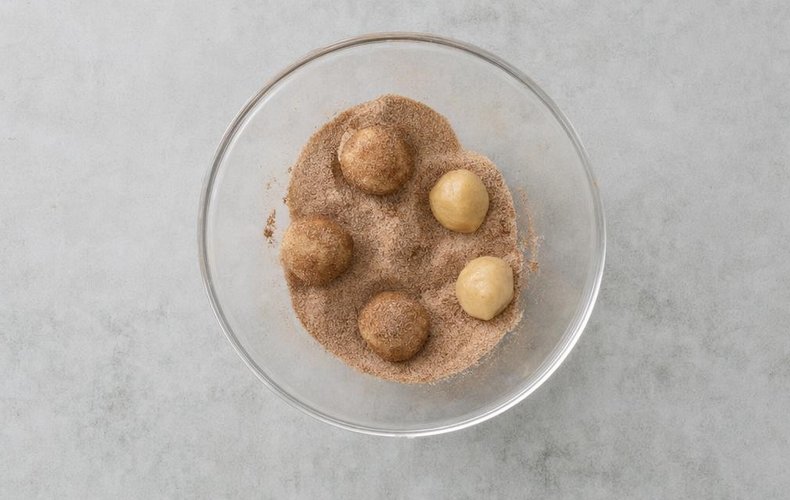 Galletas snickerdoodles: paso 6