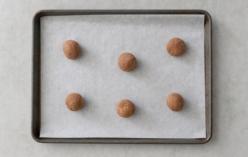Galletas snickerdoodles: paso 7