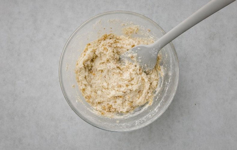 Galletas snowball: paso 2
