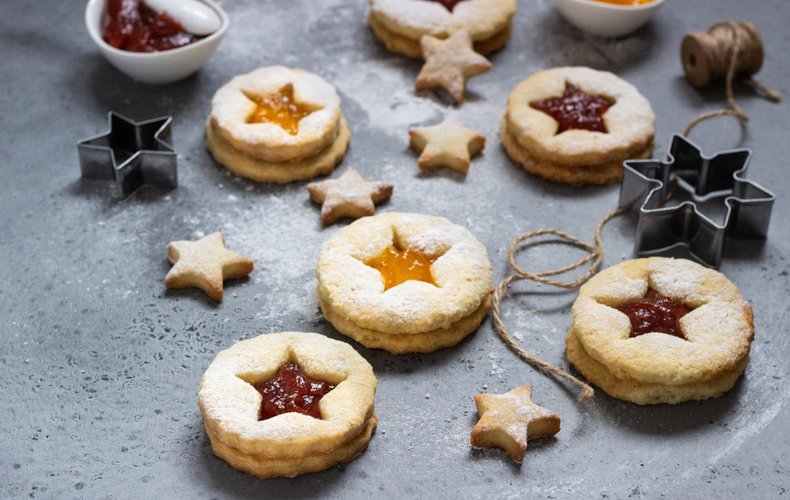 Galletas tirolesas de Navidad