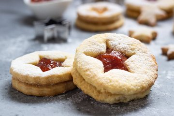 Receta Galletas tirolesas