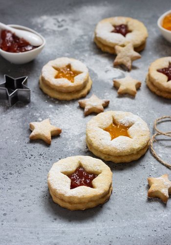 Receta Galletas tirolesas