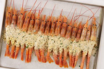Gambones gratinados al horno: paso 3
