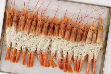 Gambones gratinados al horno: paso 3