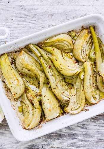 Receta Hinojos al horno