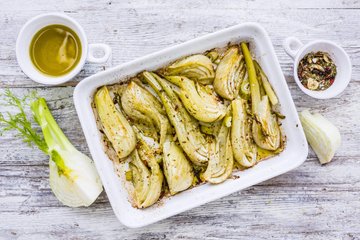 Receta Hinojos al horno