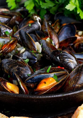 Receta Impepata di cozze (mejillones a la pimienta)