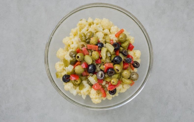 Insalata di rinforzo, la receta original: paso 3