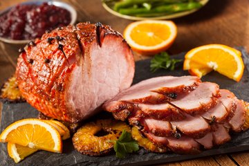 Receta Jamón fresco glaseado con miel
