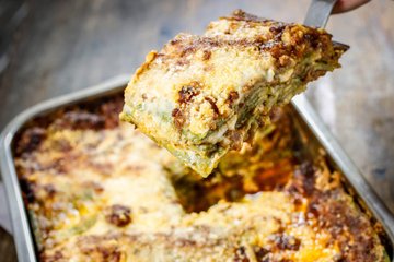 Receta Lasaña a la boloñesa