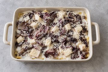 Lasaña de radicchio: paso 4