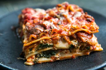Receta Lasaña de setas