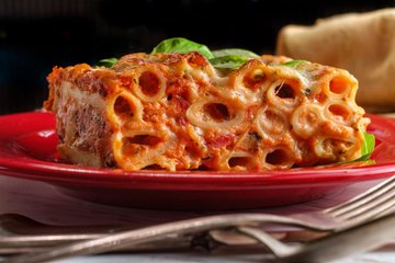 Receta Lasaña de ziti
