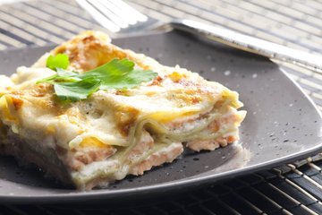 Receta Lasaña de salmón