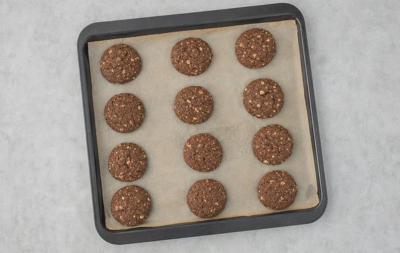 Lebkuchen, galletas especiadas de Navidad: paso 5