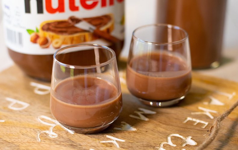Licor de Nutella hecho en casa